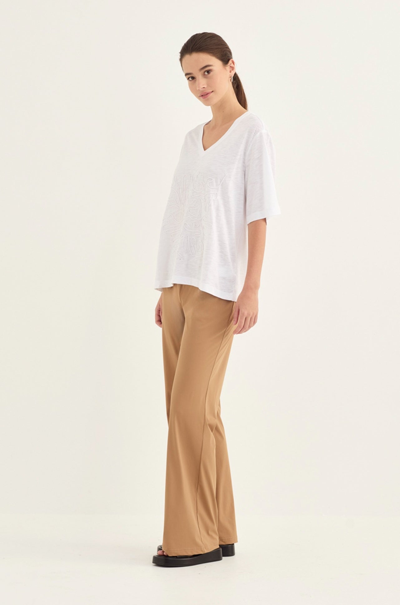 Verge - Shelby Top in White