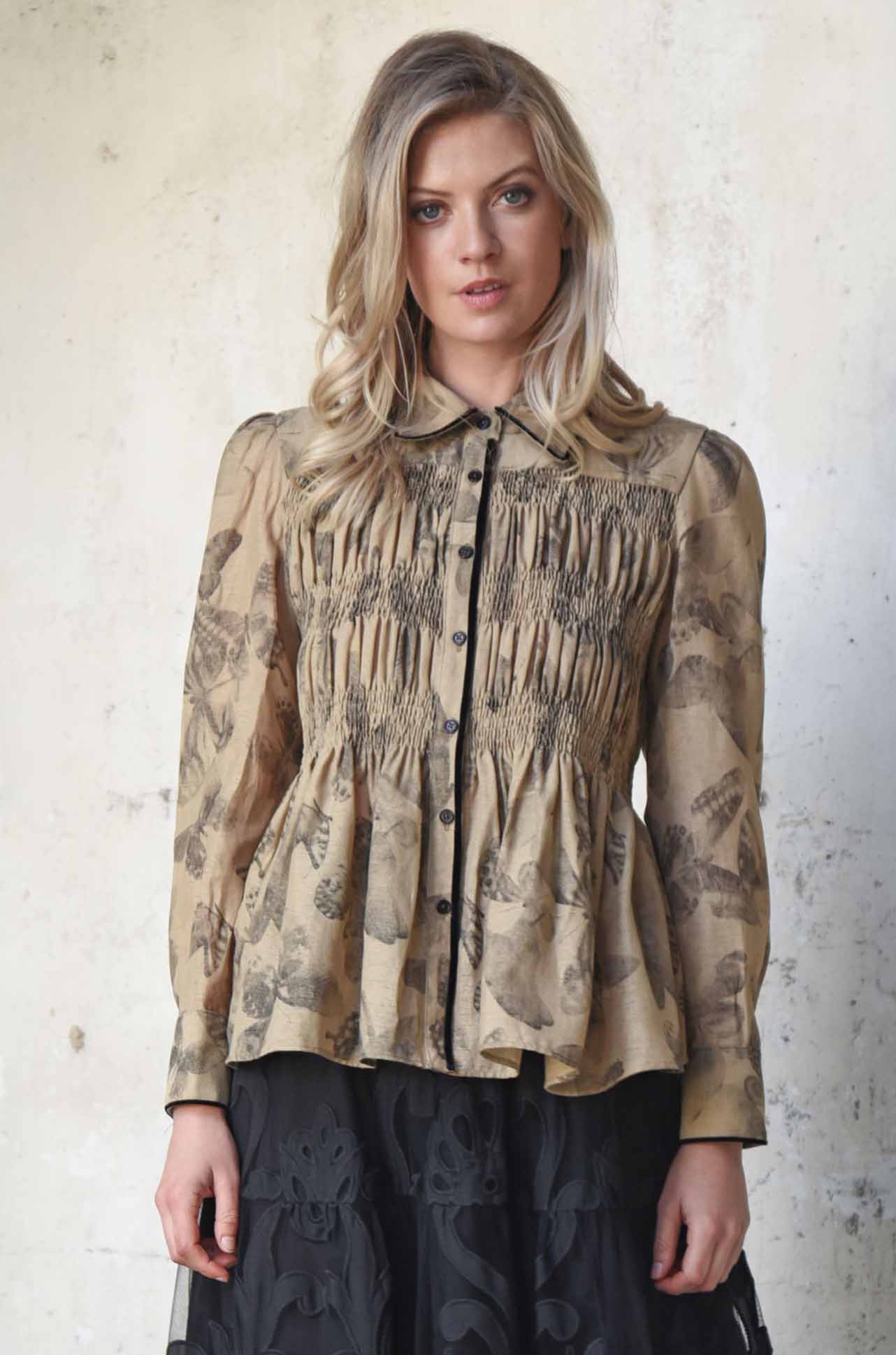 Trelise Cooper - Dance Like A Butterfly Shirred Vision Shirt