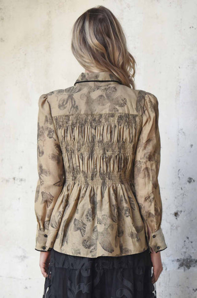 Trelise Cooper - Dance Like A Butterfly Shirred Vision Shirt