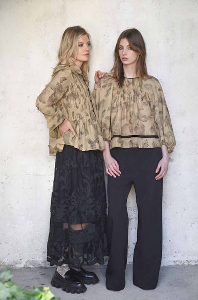 Trelise Cooper - Dance Like A Butterfly Shirred Vision Shirt