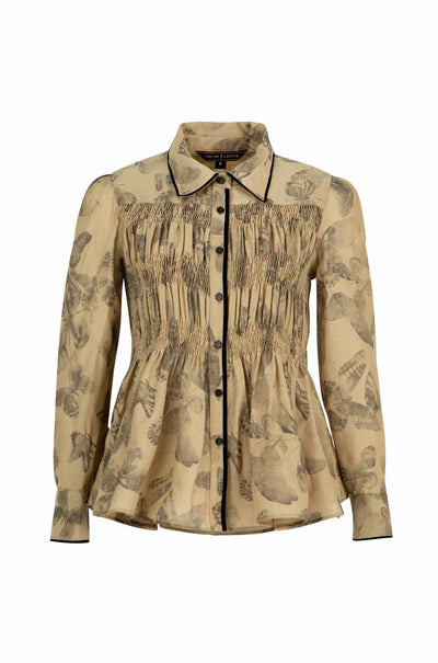 Trelise Cooper - Dance Like A Butterfly Shirred Vision Shirt