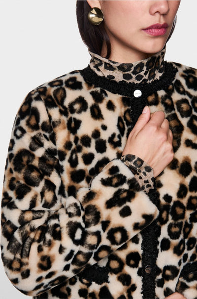 Marc Cain - Short Leopard Print Jacket