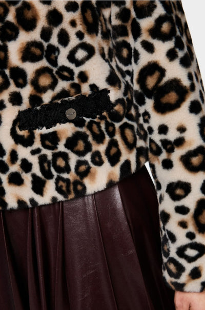 Marc Cain - Short Leopard Print Jacket