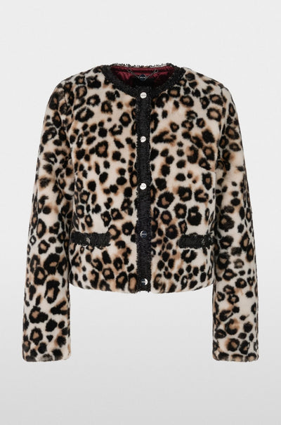 Marc Cain - Short Leopard Print Jacket