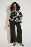 Joseph Ribkoff - Signature Jacquard Floral Print Swing Jacket