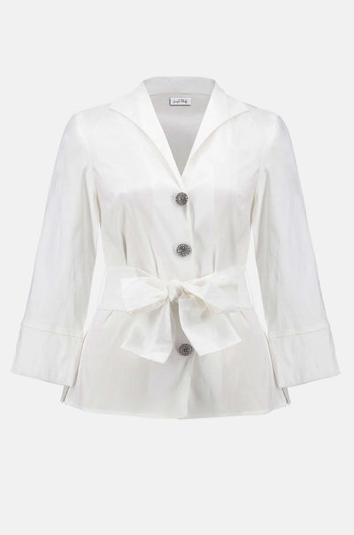 Joseph Ribkoff - Signature Stretch Taffeta Fitted Blouse