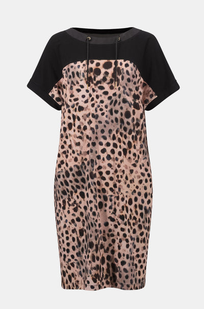Joseph Ribkoff - Silky Knit Animal Print Straight Dress