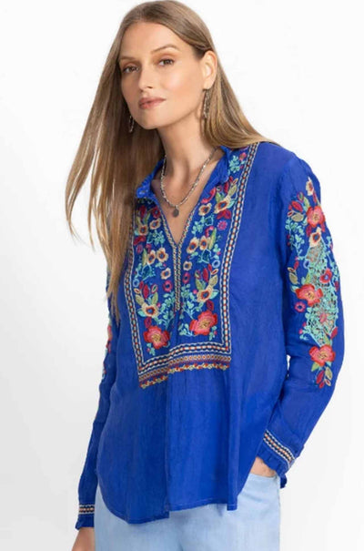 Johnny Was - Simone Blouse in Rose