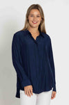 Mela Purdie - Single Pocket Shirt in Denim