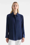 Mela Purdie - Single Pocket Shirt in Denim