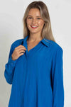 Mela Purdie - Single Pocket Shirt in Topaz