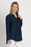 Mela Purdie - Single Pocket Shirt in Beluga