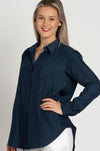 Mela Purdie - Single Pocket Shirt in Beluga