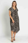 Mela Purdie - Slide Dress in Savoy Animal Silk