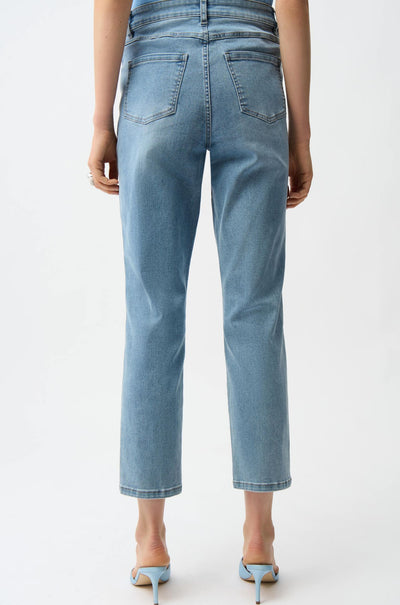 Joseph Ribkoff - Slim Leg Jeans with Pearls and Studs