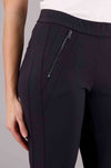 Gardeur - Slim Stretch Pull On Pant w/ Zip Pockets in Ink