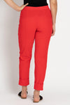 Paula Ryan - Slouch Cuffed Pant in Poppy