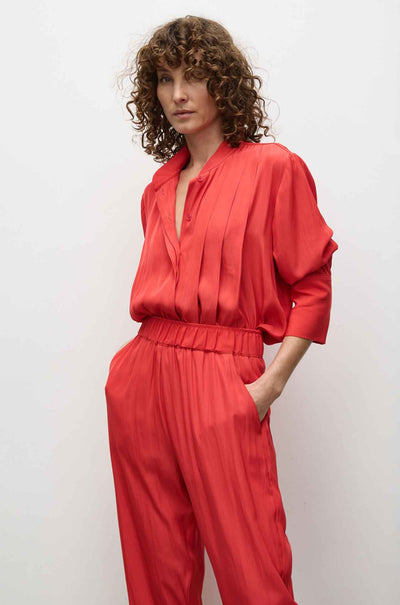 Mela Purdie - Soft Capri in Mache in Poppy