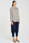Mela Purdie - Soft Shirt in Pendant Print Charmeuse