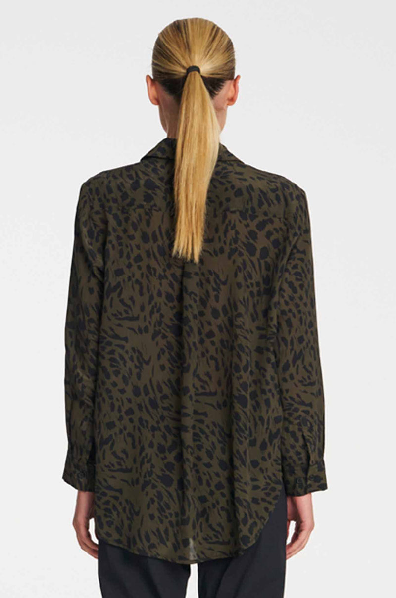 Mela Purdie - Soft Shirt in Amazon Print Silk