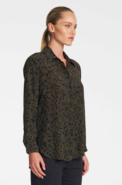 Mela Purdie - Soft Shirt in Amazon Print Silk