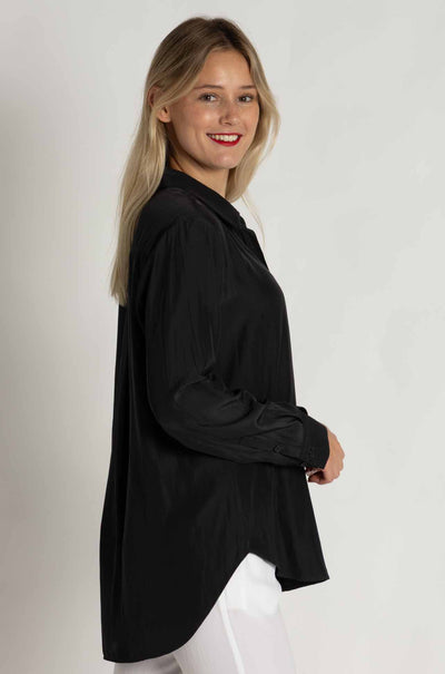 Mela Purdie - Soft Shirt in Carbon