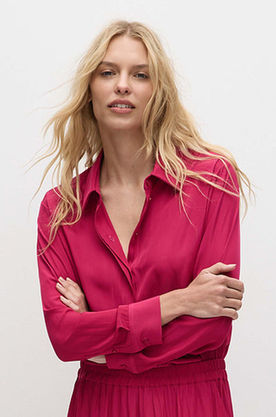 Mela Purdie - Soft Shirt in Fig