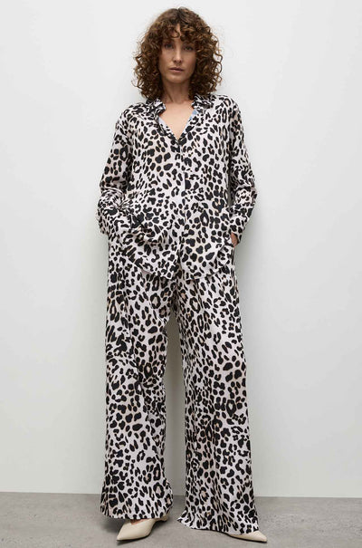 Mela Purdie - Soft Shirt in Cheetah Print