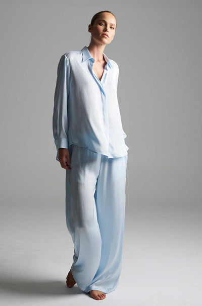 Mela Purdie - Soft Shirt in Mirror Satin