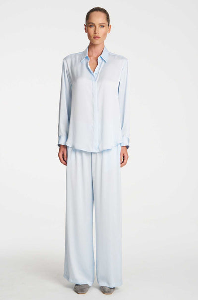 Mela Purdie - Soft Shirt in Mirror Satin