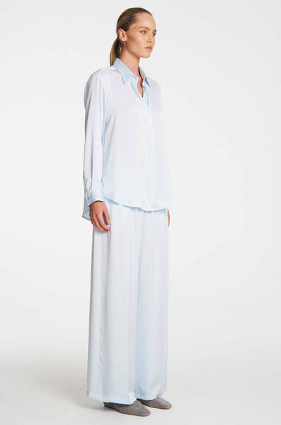 Mela Purdie - Soft Shirt in Mirror Satin