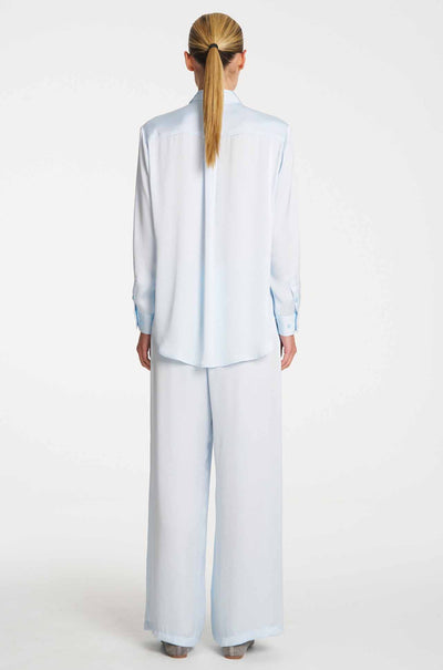 Mela Purdie - Soft Shirt in Mirror Satin