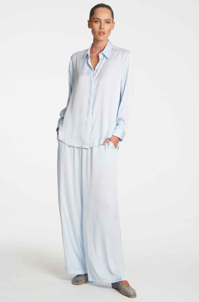 Mela Purdie - Soft Shirt in Mirror Satin
