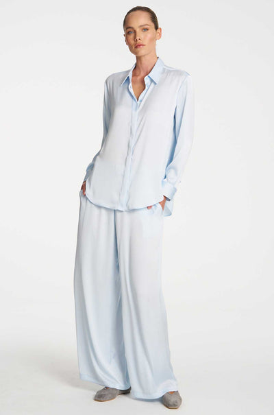 Mela Purdie - Soft Shirt in Mirror Satin