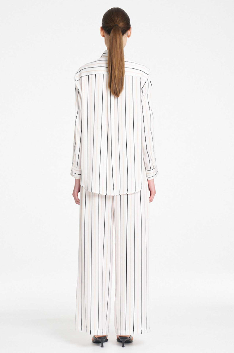 Mela Purdie - Maxi Pace Pant in Ruban Stripe