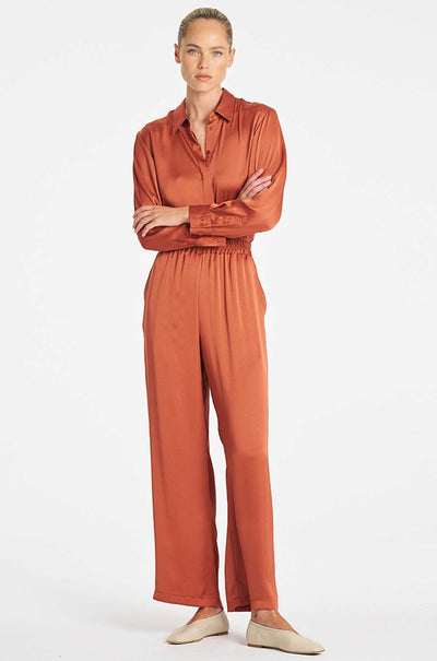 Mela Purdie - Maxi Pace Pant in Mirror Satin