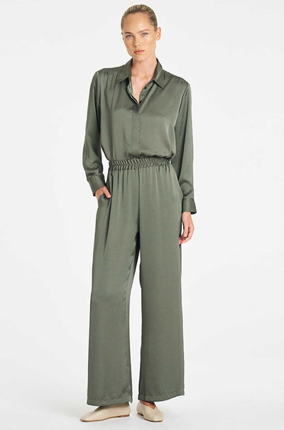 Mela Purdie - Maxi Pace Pant in Mirror Satin