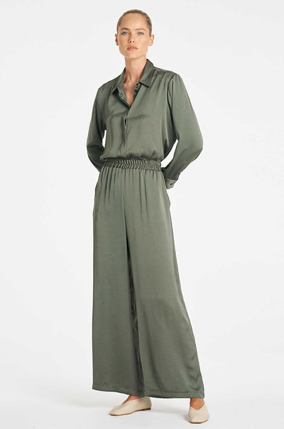 Mela Purdie - Soft Shirt in Mirror Satin