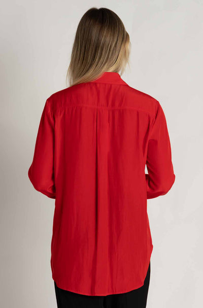 Mela Purdie - Soft Shirt in Poppy