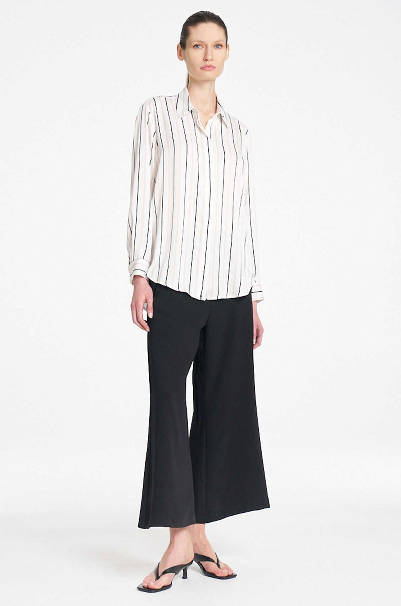 Mela Purdie - Crop Suit Pant in Suit Weave