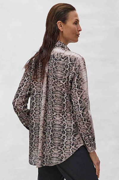 Mela Purdie - Soft Shirt in Safari Python