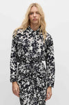 Mela Purdie - Soft Shirt in Tuberose Print Charmeuse
