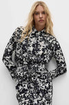 Mela Purdie - Soft Shirt in Tuberose Print Charmeuse