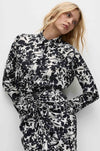 Mela Purdie - Soft Shirt in Tuberose Print Charmeuse