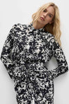 Mela Purdie - Soft Shirt in Tuberose Print Charmeuse