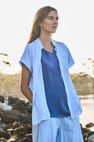 Mela Purdie - Soft Stand Shirt