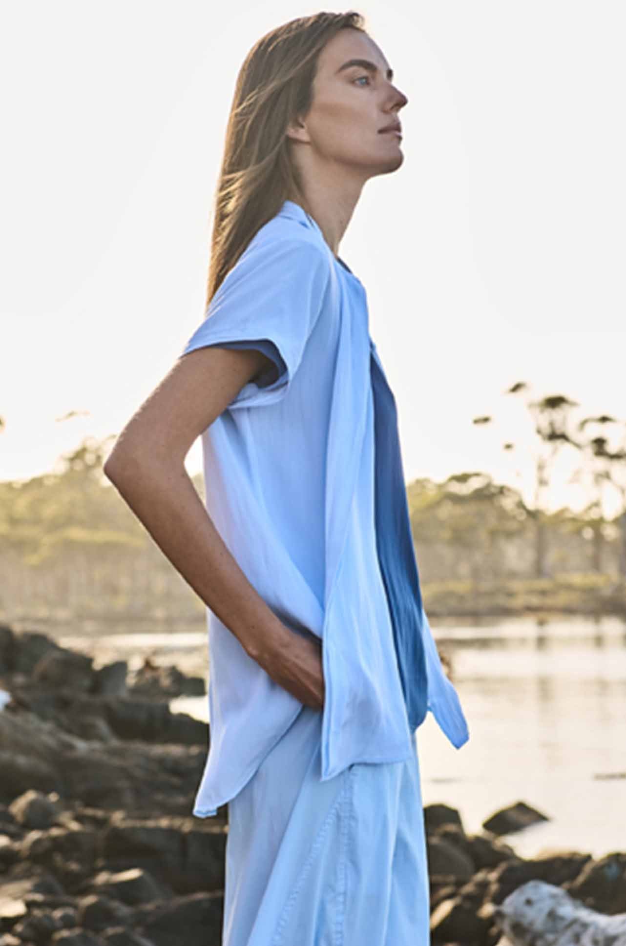 Mela Purdie - Soft Stand Shirt