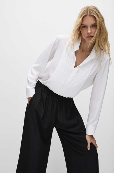 Mela Purdie - Soft Tux Blouse