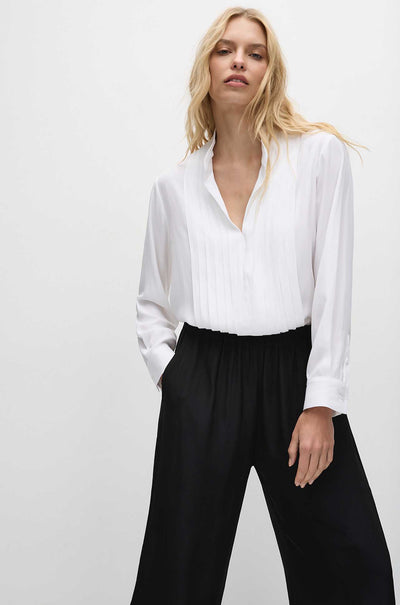 Mela Purdie - Soft Tux Blouse