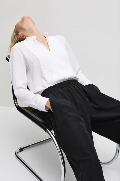 Mela Purdie - Soft Tux Blouse